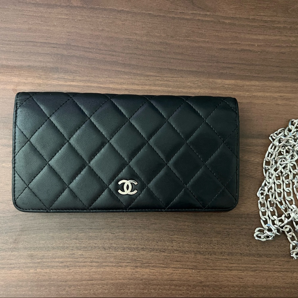Chanel Lambskin Bifold Wallet